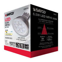 6.5MR16/LED/40'/30K/12V/90CRI - S9616