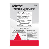 9.5BR30/LED/27K/GU24/750L/120V - S9624