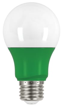 2A19/LED/GREEN/120V - S9643