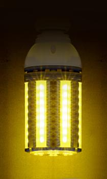 18W/LED/HID/AMBER/100-277V E26 - S9678