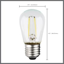 1WS14/LED/CL/27K/120V/ND - S9807