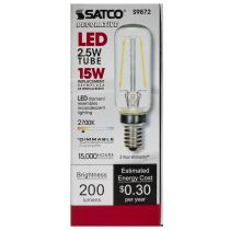 2.5T6/LED/CL/27K/E12/120V - S9872