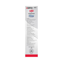 12W/LED/7"FLUSH/3K/WH/SL - S9882