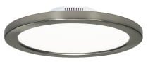 12W/LED/7"FLUSH/3K/BN/SL - S9883