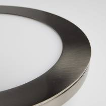 12W/LED/7"FLUSH/3K/BN/SL - S9883