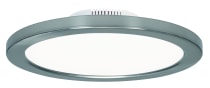 12W/LED/7"FLUSH/3K/PN/SL - S9884