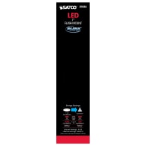 12W/LED/7"FLUSH/3K/PN/SL - S9884