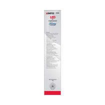 16W/LED/9"FLUSH/3K/WH/SL - S9886