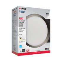 16W/LED/9"FLUSH/3K/BN/SL - S9887