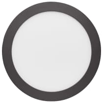 16W/LED/9"FLUSH/3K/BRZ/SL - S9889