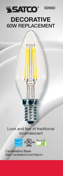 5.5W CTC/LED/27K/CL/120V - S9960