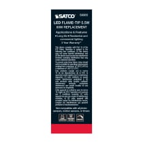 5.5W EFC/LED/27K/CL/120V - S9965