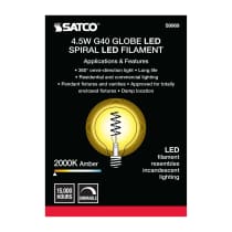4.5G40/SPIRAL/LED/AMB/120V - S9969