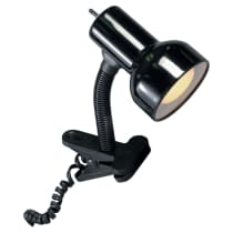 BLACK CLIP ON GOOSE NECK LAMP - SF76-226