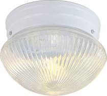 1 LIGHT 8" MUSHROOM FLUSH - SF76-251