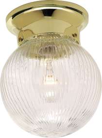 1 LIGHT 8" BALL FIXTURE - SF76-258