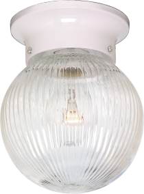 1 LIGHT 8" BALL FIXTURE - SF76-259