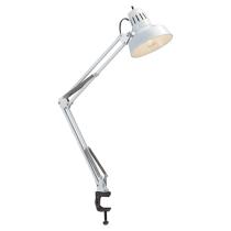 WHITE SWING ARM DRAFTING LAMP - SF76-360