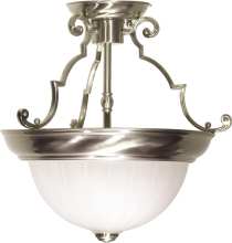 2 LIGHT 13" SEMI-FLUSH - SF76-433