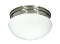 2 LIGHT 10" MUSHROOM FLUSH - SF76-603