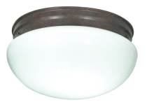 2 LIGHT 12" MUSHROOM FLUSH - SF76-604