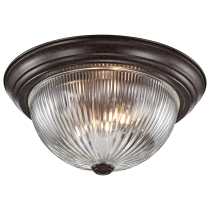 2 LIGHT 13" FLUSH MOUNT - SF76-607