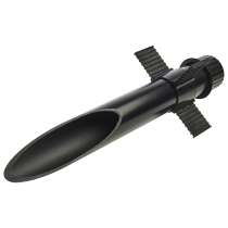 2" PVC MOUNT POST W/BLACK CAP - SF76-643