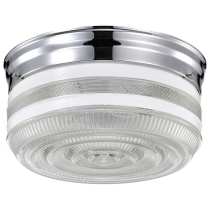 2 LT LARGE FLUSH MOUNT DRUM - SF77-102