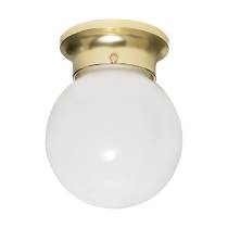 1 LIGHT 6" BALL FIXTURE - SF77-108