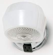 1 LIGHT VANITY W/ CONV OUTLET - SF77-121B