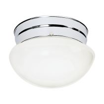 1 LIGHT SMALL MUSHROOM FLUSH - SF77-345