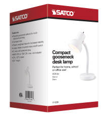WHITE DESK LAMP - SF77-538