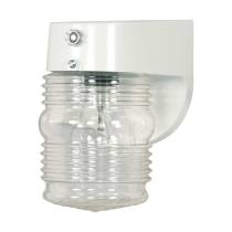 1 LIGHT CLEAR MASON JAR WALL - SF77-862
