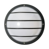2LT POLY ROUND CAGE WALL/FLUSH - SF77-893