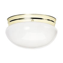 2 LIGHT LARGE MUSHROOM FLUSH - SF77-986