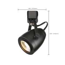 12W LED TRACK HEAD PINCH BACK - TH412