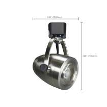 12W LED TRACK HEAD PINCH BACK - TH417