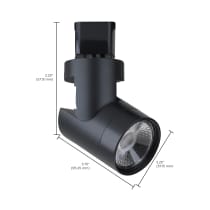 12W LED TRACK HEAD BARREL - TH434