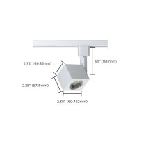 12W LED TRACK HEAD SQUARE - TH461