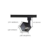 12W LED TRACK HEAD SQUARE - TH462