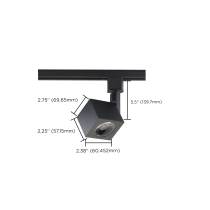12W LED TRACK HEAD SQUARE - TH464