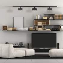 24W LED SQUARE DUAL TRACK HEAD - TH485