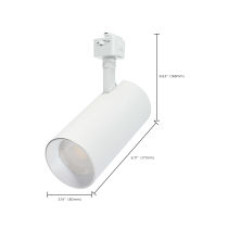 30W CCT LED TRK 48 WHT J-STYLE - TH5023