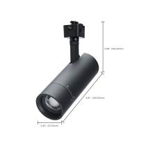 15W BEAM ADJ TRK HEAD J-STYLE - TH5032