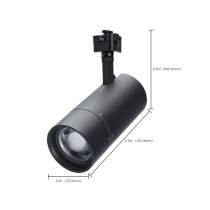 30W BEAM ADJ TRK HEAD J-STYLE - TH5042