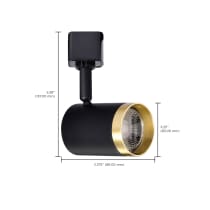 12W LED TRACK SM CYLINDER 24 - TH637