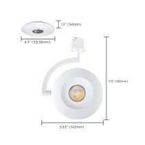 ORB 12W 3CCT 24 DEG WHITE - TH670