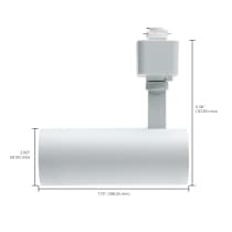 10W CCT LED TRACK HD 36 DG WHT - TH701