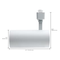 30W CCT LED TRACK HD 48 DG WHT - TH723