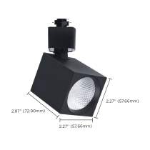 8W SQUARE D2W 6CCT BLACK 36' - TH752